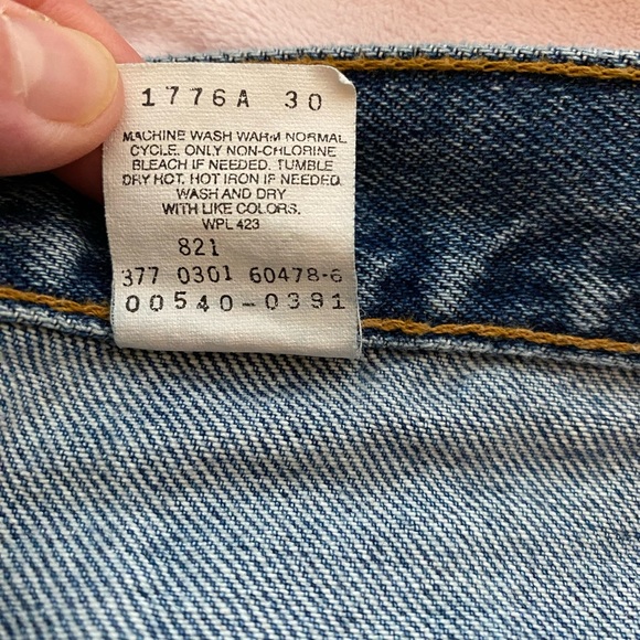 Vintage 540 Orange Tab Relaxed Fit Levi’s size 42x30 - Picture 13 of 16